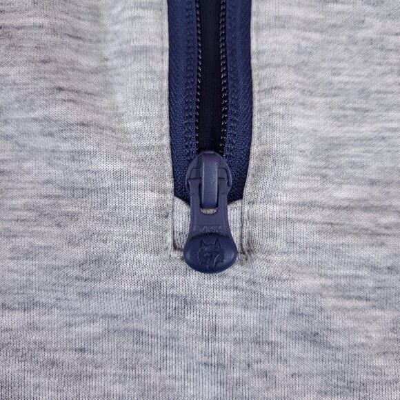 Greyson Youth Size XL 10/11 Ohoopee Match Club 1/4 Zip Pullover Golf Gray - Picture 6 of 14